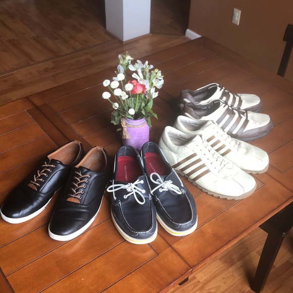 Men’s Leather Shoes, Sz12, 6-8 on Condition! Great - Picture 2 of 14